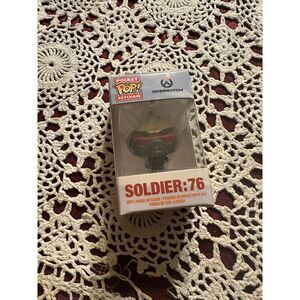 Overwatch Soldier 76 Pocket Pop Keychain